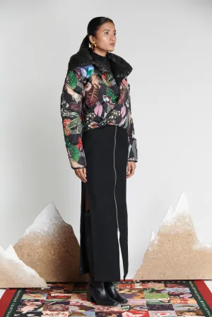BotanEye Reversible Puffer Bomber Jacket