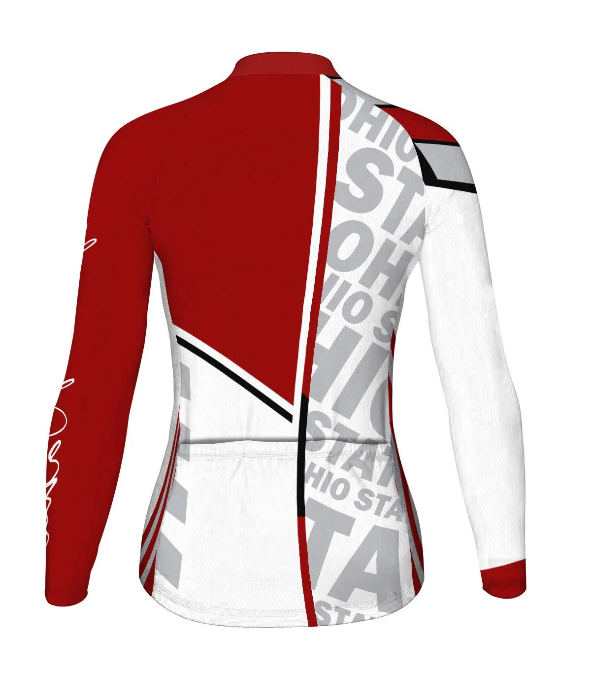 Customized Ohio Winter Thermal Fleece Long Sleeve For Women