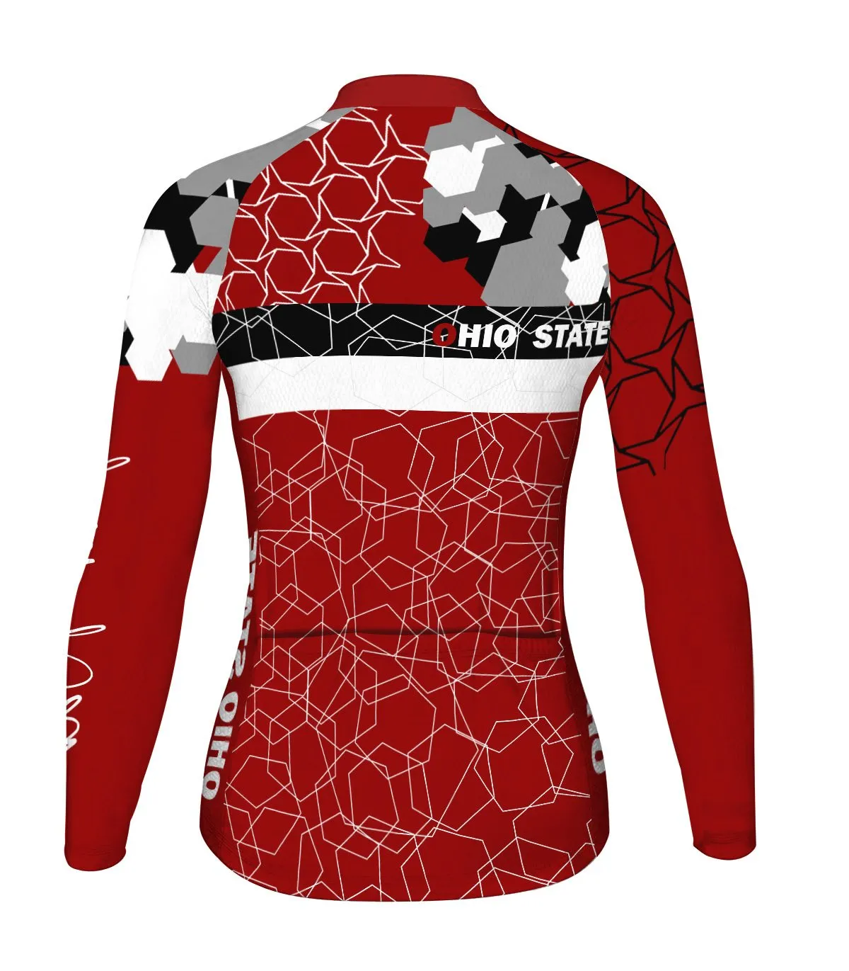 Customized Ohio Winter Thermal Fleece Long Sleeve For Women