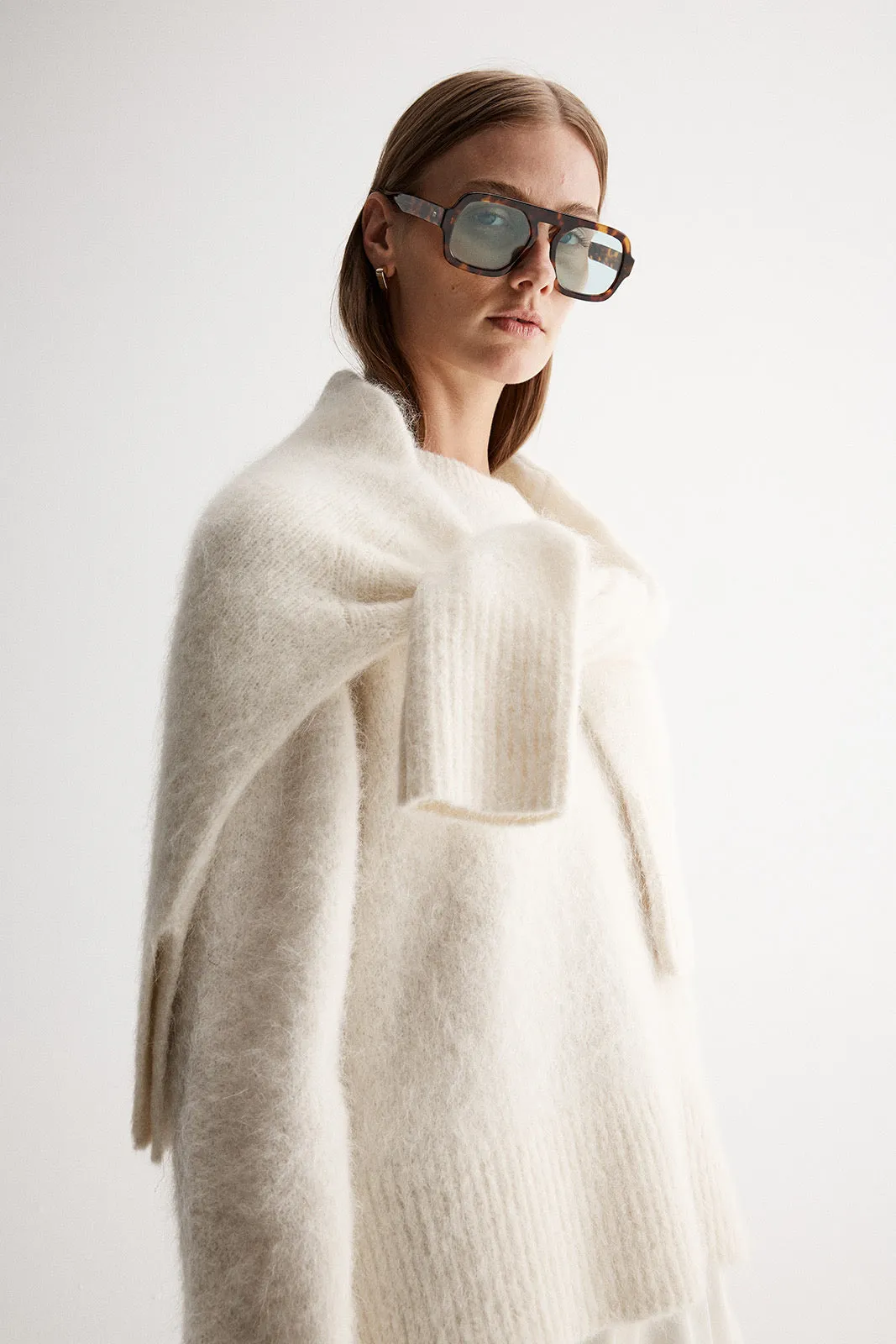 Elka Collective 'Tallulah Knit Jumper' -  Ivory