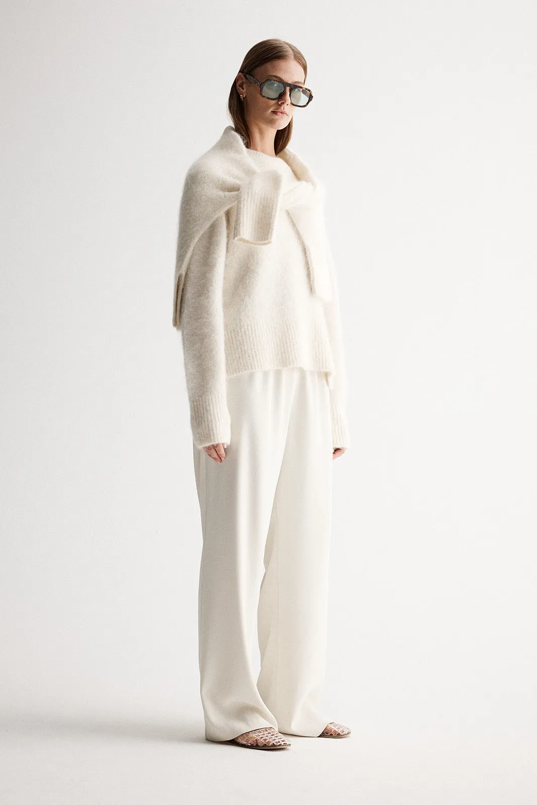Elka Collective 'Tallulah Knit Jumper' -  Ivory