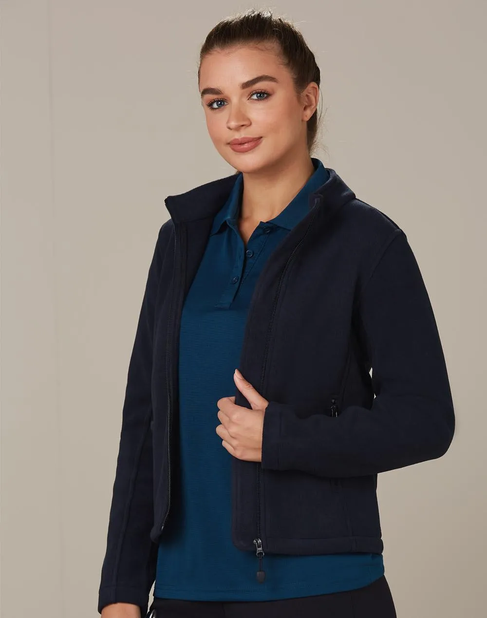 Ladies Bonded Fleece Jacket PF08