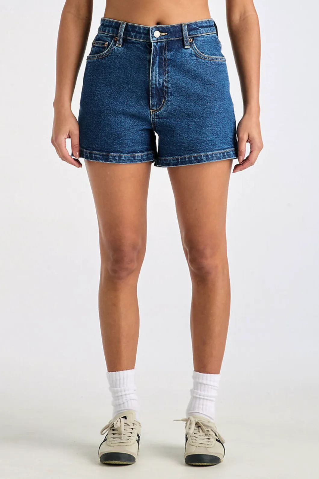 LEE HIGH RELAXED SHORT - INDIGO DREAM