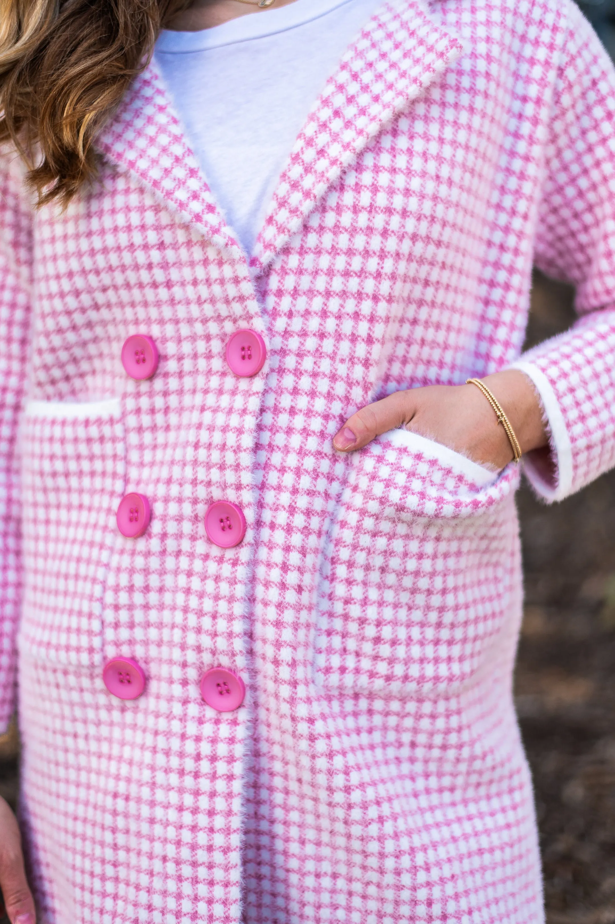 Maggie Soft Coatigan |  Pink