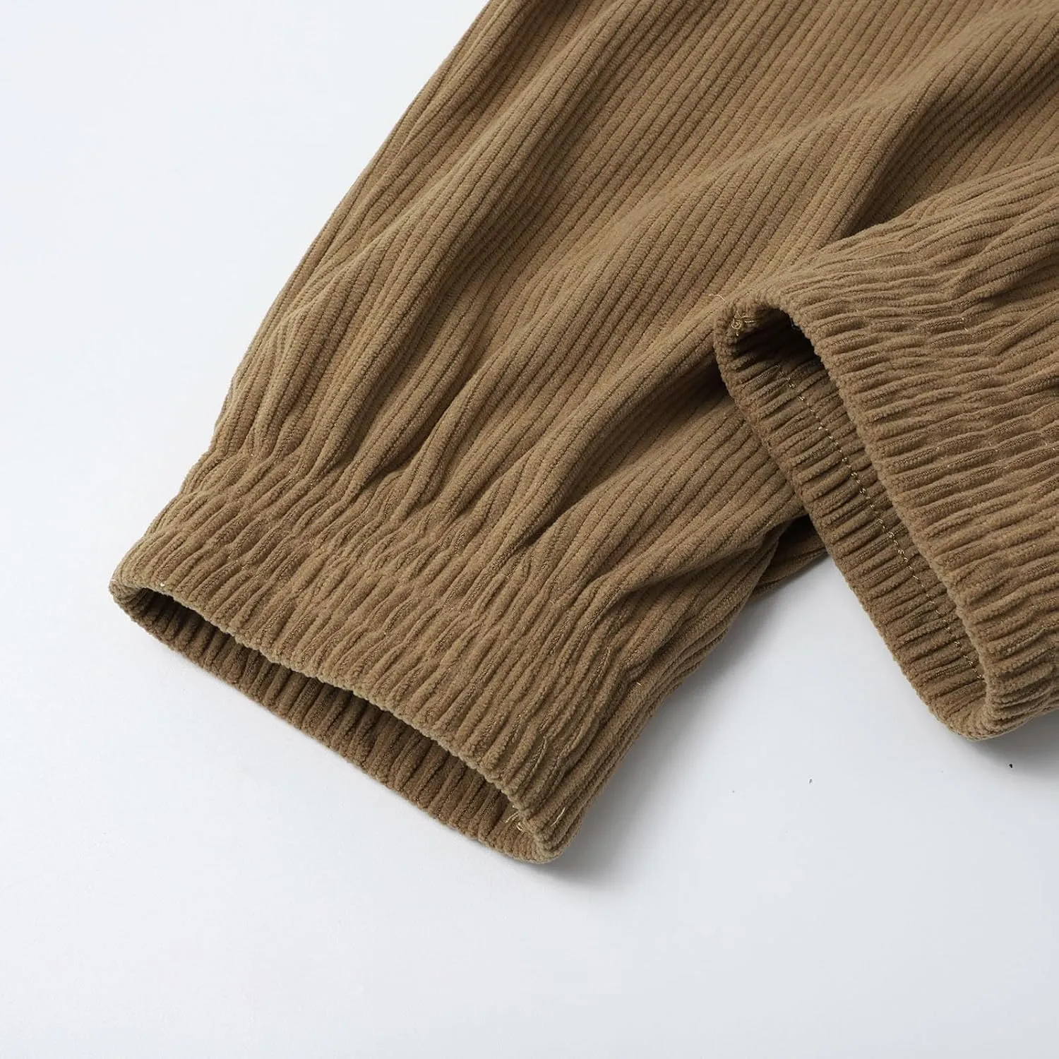 Men's Cargo Sweatpants Pants Mid Trousers Solid Cotton Casual Drawstring Men Elastic Waist with Pockets Athletic