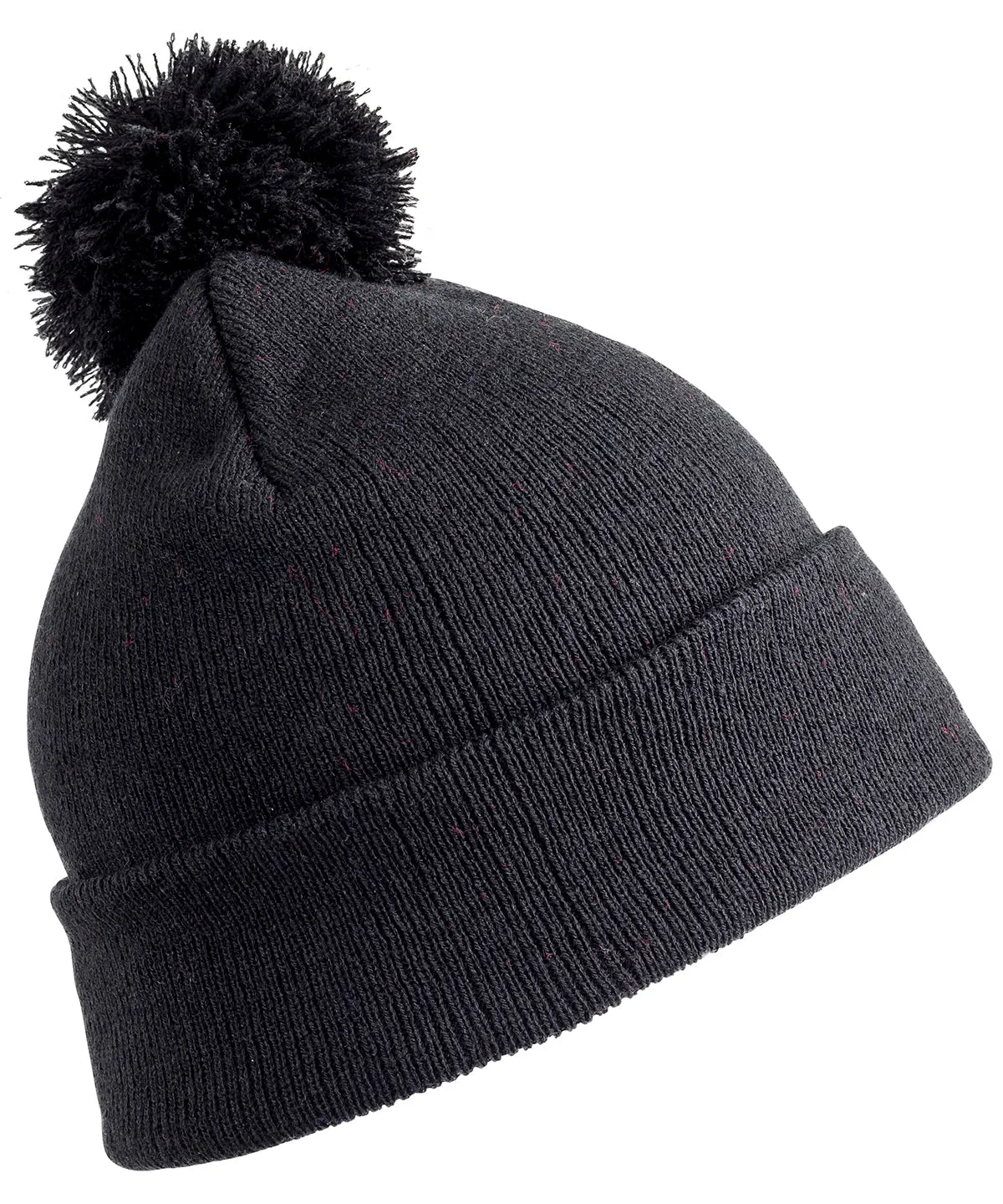 Pom pom beanie | Black