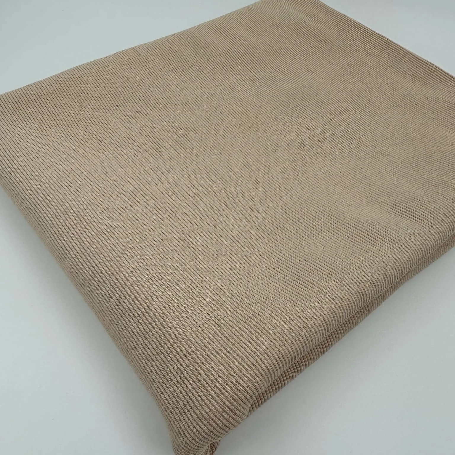 Rib Knit- Tan