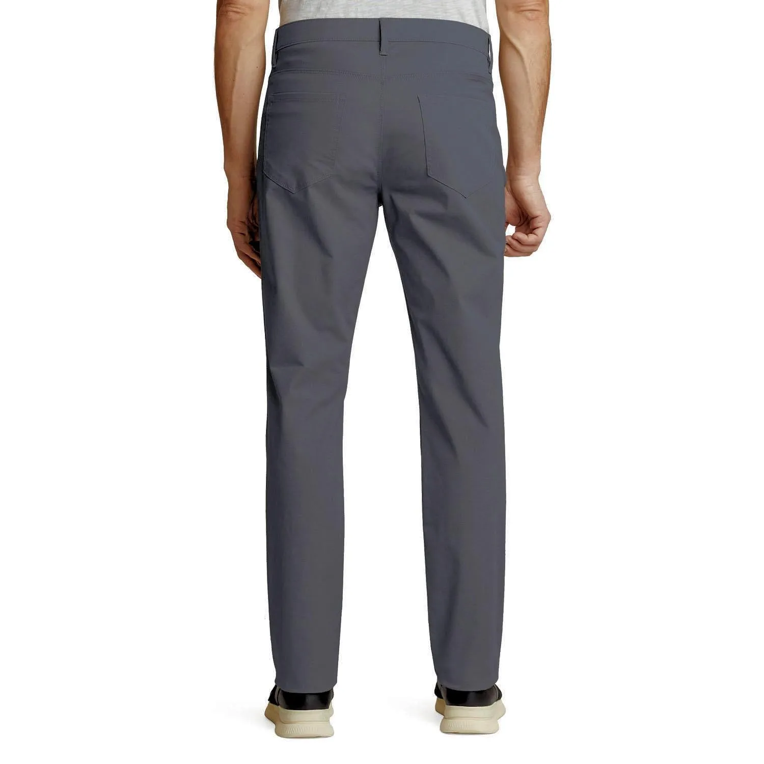 Weatherproof Men's Stretch Twill Straight Leg 5 Pocket Tech Pant